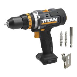 Taladro percutor 18V sin batería Titan