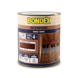 Barniz intemperie satinado nogal 0,750 L Bondex