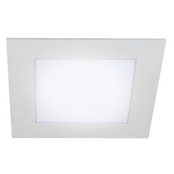 Pack 2 downlights LED cuadrado blanco 18w luz neutra 4000k wonderlamp