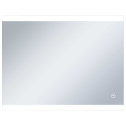 vidaXL espejo de pared de baño con LED y sensor táctil 80x60 cm