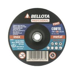 Disco Inox Metal 230x1.9mm Bellota