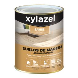 Barniz suelos madera satinado incoloro xylazel 750 ml