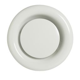 Válvula de extracción acero blanco Ø 12,5 cm