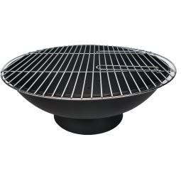 Brasero grill acero 25x60x60 negro