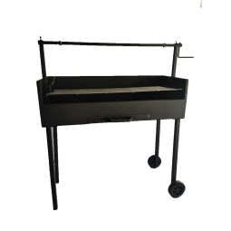 Barbacoa carbon basic 128x125x43 negra