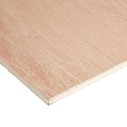 Tablero de contrachapado natural 120 x 60 x 1 cm