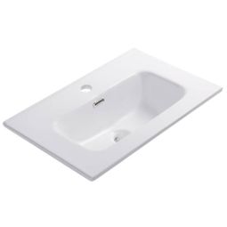 Lavabo cerámico Turín mate 60x46cm