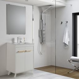 Mueble de baño Idem color blanco 60x36cm