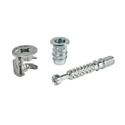 10 PZAS ENGANCHE EXCÉNTRICO AGLOMERADO 19 MM