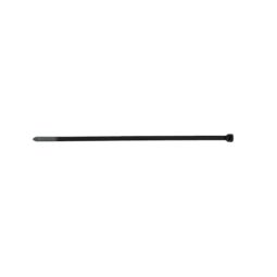 Brida negra 4,8x186 mm apolo 100 uds