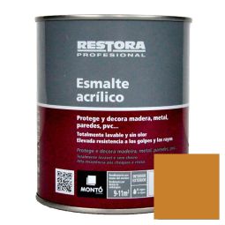 Esmalte acrílico restora profesional ocre 750 ml