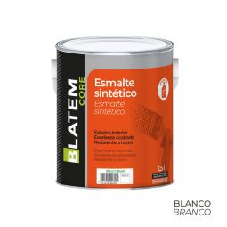 Esmalte sintético brillo blanco 2,5L Blatem Core