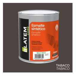 Esmalte sintético brillo tabaco 750ml Blatem Core