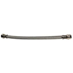 Latiguillo acero inox m 1/2" - h 3/8" 30 cm