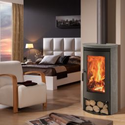 Estufa leña Delta 3 piedras 8 kW Panadero