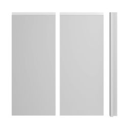 Puerta rinconero bajo cocina Star tirador blanco blanco Brillo 70 x 30 cm