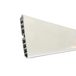 Zócalo PVC blanco 400x15cm