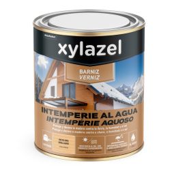 Barniz intemp brillante incoloro 750 ml Xylazel