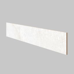 Rodapié Zicatela blanco 8x60cm 4 unidades
