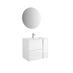 Mueble de baño Steel color blanco 70x45cm