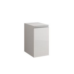 Mueble de baño complementario Line color blanco 30x45cm
