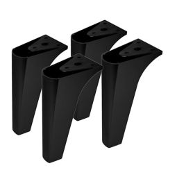 Kit de 4 patas acabado en negro
