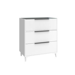 Mueble de baño Delia color blanco mate 80x45cm Algicocina