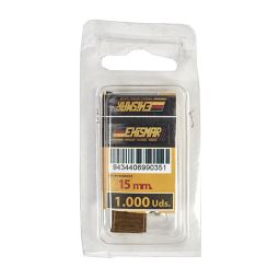 Clavos para clavadora 15 mm ehismar 1000 uds