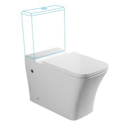 Taza WC con salida dual Atenas Sanidur