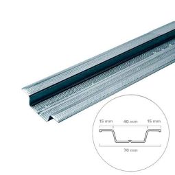 Maestra galvanizada para tabiques o techos pladur 300 x 7 cm