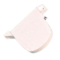 Recogedor mini abatible para persiana marfil 17 x 3 x 12 cm