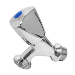 Grifo lavadora 1/2-3/4 con válvula metálica
