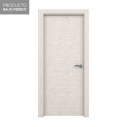 Puerta de Interior decapé melamina blanca izquierda 203 x 62,5 cm