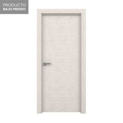 Puerta de Interior decapé melamina blanca derecha 203 x 72,5 cm