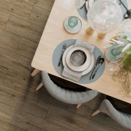 Suelo porcelánico gran formato madera nuez 30x120cm Olvera