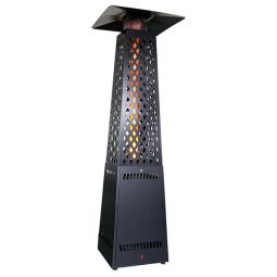 Estufa de pellet exterior Freya 14kW negro HTW