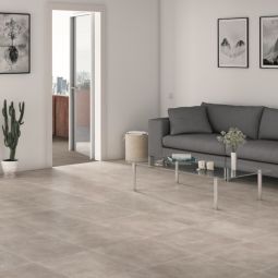 Suelo porcelánico cemento gris 45x45cm C3 Assen