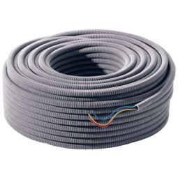 Tubo corrugado libre de halógenos Ø25mm rollo 75m
