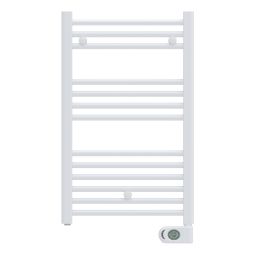 Radiador toallero eléctrico de fluido blanco programable 300W Inerzia