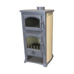 Estufa de leña con horno Katia 11kW Vertex