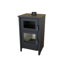 Estufa de leña Luna con horno 7kW Vertex