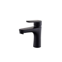Grifo monomando de lavabo serie black bidasoa
