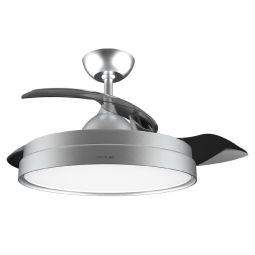 Cecotec ventilador de techo con aspas retráctites y lámpara energysilence