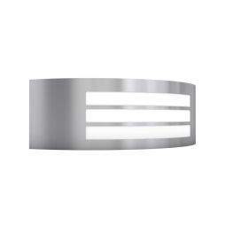 vidaXL lámpara de pared de exterior acero inoxidable