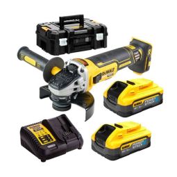 Amoladora 18v xr ø125mm (2x5.0 ah powerstack) en tstak - Dewalt dcg405h2t