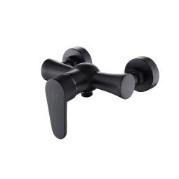 Grifo monomando de ducha serie black bidasoa