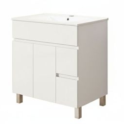 Móveis de casa de banho bas urban 80 branco brilhante