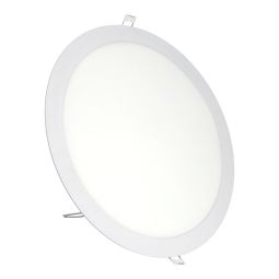 Downlight LED 24w blanco cálido 3000k redondo empotrar blanco