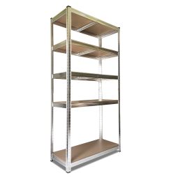Estantería metálica galvanizada nyana home 875kg 5 baldas 180x90x40cm