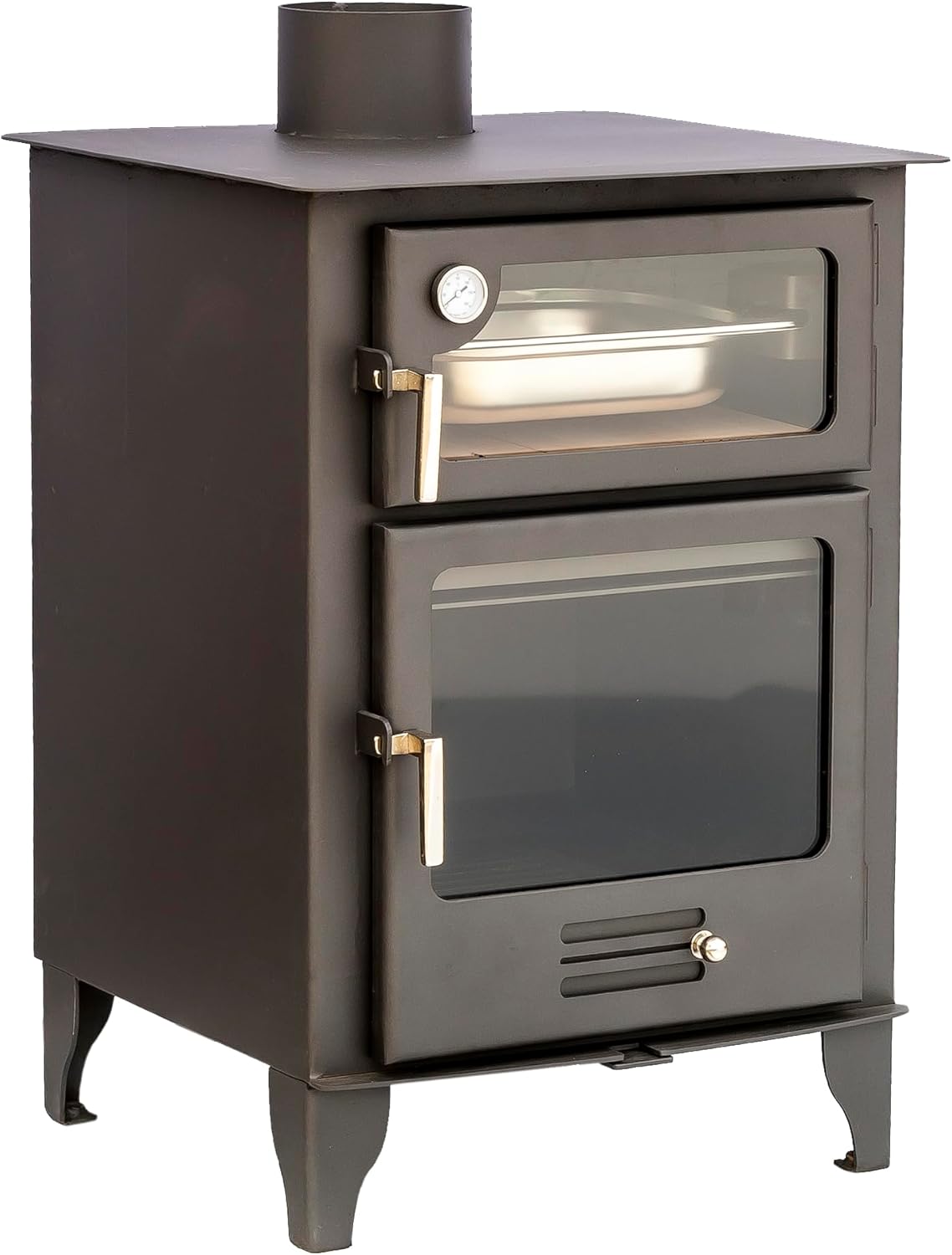 Joima - estufa de leña modelo azuer horno 8 kw